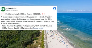 Kontrowersyjny autobus wraca na sezon wakacyjny. Znany jest rozkład