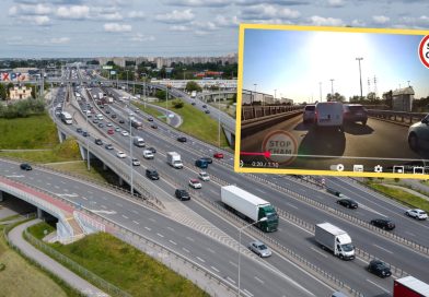 Starcie dwóch „szeryfów” na S8 w Warszawie. „Dzieci w piaskownicy są bardziej cywilizowane”