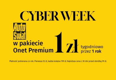 Cybertydzień, czyli tydzień za… złotówkę. Jedyna taka oferta
