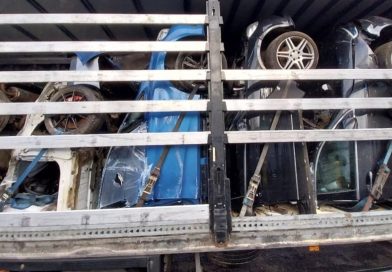 Litewska ciężarówka pod lupą ITD. Przewożone połówki i części samochodowe uznano za złom