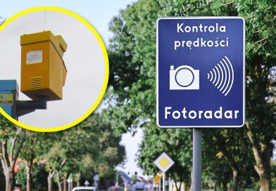 Rekordowy fotoradar znowu działa. Dostał ochronę przed wandalami