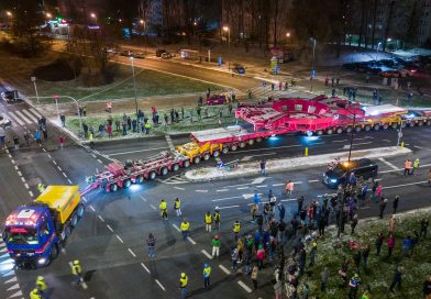 To było spektakularne. Co było w 45-metrowym ładunku, o którym w ubiegłym roku było tak głośno?