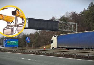 Nowy odcinkowy pomiar prędkości już działa. Kontroluje kierowców na autostradzie A4