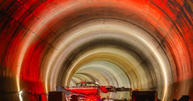 GDDKiA planuje łącznie ponad 25 km tuneli. Teraz zarządza mniej niż połową tego