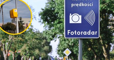 Nowy fotoradar na siódemce już działa. Można jechać 50 km na godz.