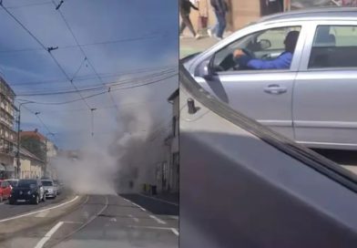 Gest kierowcy zapobiegł pożarowi. „Wrzuć piątkę i pozwól mu umrzeć”