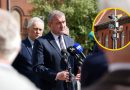 Nowy system  do kontroli przejazdu na czerwonym świetle w Malborku. Na otwarciu był wiceminister