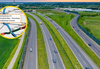 Rusza rozbudowa autostrady A2 między Warszawą a Łodzią. Trzy, a nawet cztery pasy
