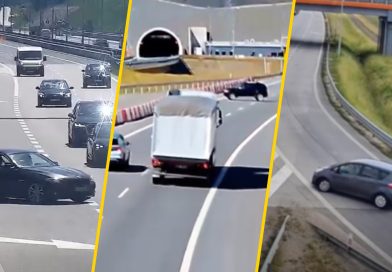 Dziwne zachowania polskich kierowców na drogach szybkiego ruchu. Kolejny przypadek