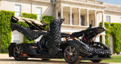 Pełnowymiarowy Koenigsegg z klocków LEGO. W dodatku jeździ, i to bardzo szybko!