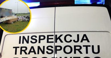 Inspektorzy ITD z Lublina zatrzymali dostawczaka na S19. Był skrajnie przeładowany