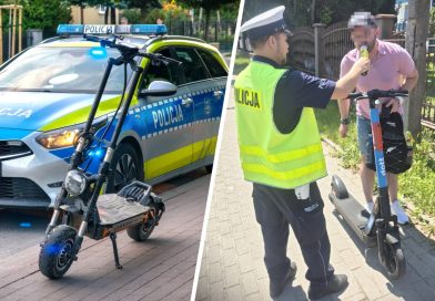 Hulajnogi i rowery na celowniku policji. Posypały się mandaty. W tym ten nowy