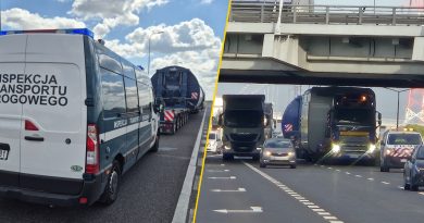 Ukraiński przewoźnik zablokował dwie autostrady tego samego dnia. Grozi mu maksymalna kara