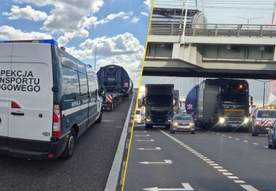 Ukraiński przewoźnik zablokował dwie autostrady tego samego dnia. Grozi mu maksymalna kara