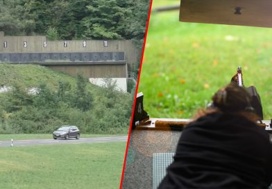 Na tej strzelnicy legalnie strzelają nad głowami kierowców. „Nigdy nie było wypadku”