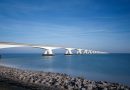 Zeelandbrug to najbardziej surrealistycznie wyglądający most na Ziemi. Ledwo widać drugi brzeg