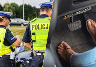 Czy można prowadzić samochód w klapkach albo boso?