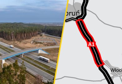 Poszerzą autostradę A1 na północy Polski. Wszystko przez nową drogę ekspresową S10