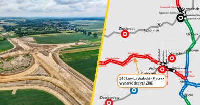 GDDKiA pokazała, co się dzieje na budowie S10. 100 km nowej drogi ekspresowej