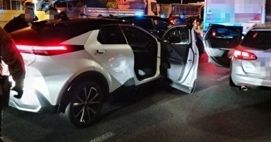 „Kobra” przejęła skradzioną Toyotę C-HR. Zatrzymanie w Warszawie jak z filmu akcji