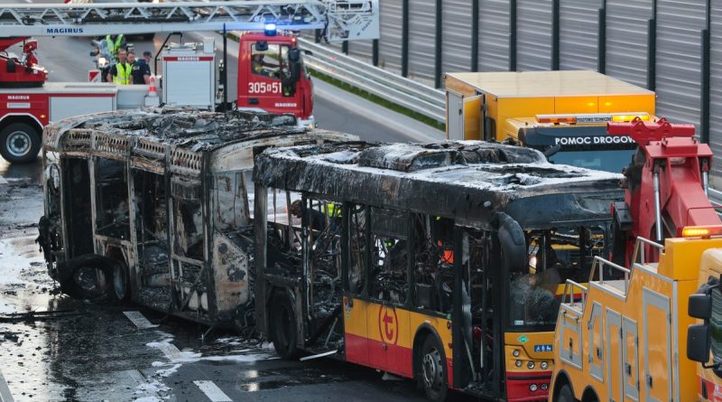37 autobusów jednej marki wycofanych z ruchu po pożarze