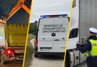 Wiózł 19 ton propanu. Inspektorzy ITD szybko go uziemili i zadzwonili po policjantów