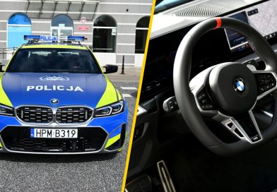 Policjanci dostali radiowozy, których im zazdroszczę. To nie jest zwykłe BMW serii 3