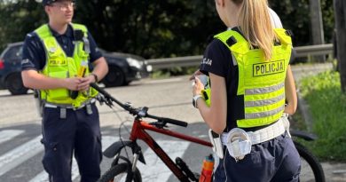 Dwie 17-latki przekonały się, co grozi za jazdę na rowerze po alkoholu. Mandat 2500 zł