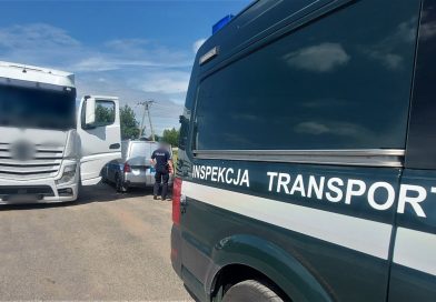 ITD skontrolowało kierowcę TIR-a z Turcji. Po tym co zrobił, po prostu nie mógł jechać dalej