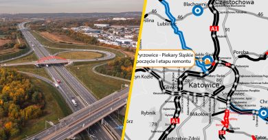 Rusza remont najgorszego odcinka A1. Na „Falach Dunaju” pojedziemy jeszcze wolniej