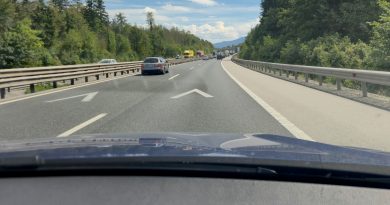 Słowenia maluje strzałki na autostradach. Dają kierowcom do myślenia
