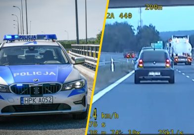 Pościg za BMW na S17. Za kierownicą siedział 16-latek. Wydmuchał promile