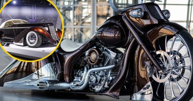 Efektowny motocykl z Polski z kolejnymi nagrodami. Inspiracją było auto lidera Metalliki