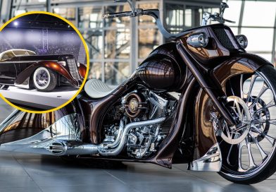Efektowny motocykl z Polski z kolejnymi nagrodami. Inspiracją było auto lidera Metalliki
