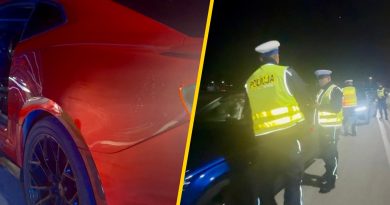 Policjanci wpadli na nielegalne wyścigi helikopterem. Pięciu osobom grozi do 5 lat