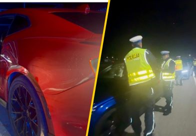 Policjanci wpadli na nielegalne wyścigi helikopterem. Pięciu osobom grozi do 5 lat